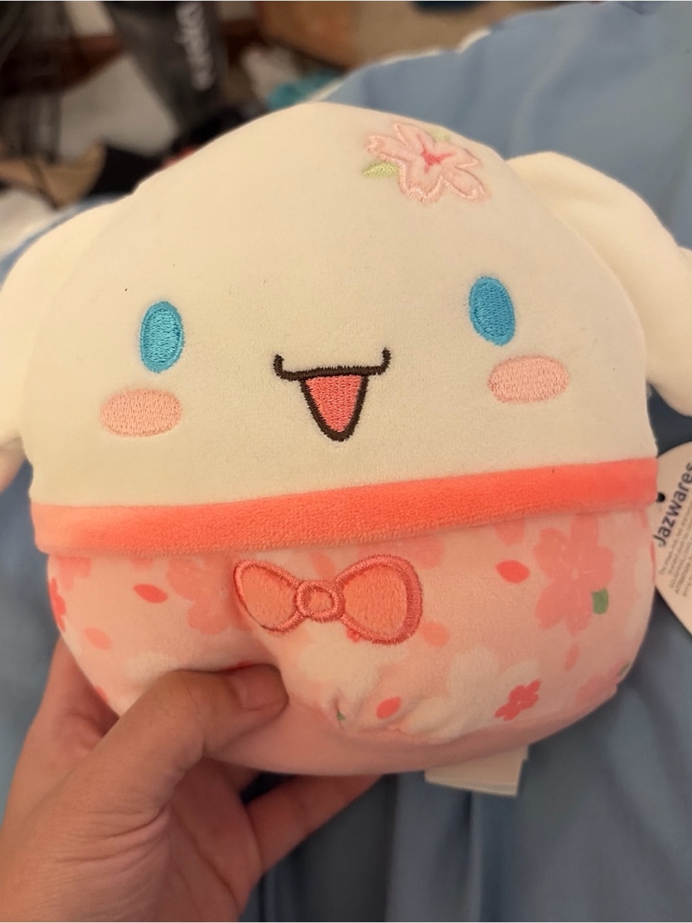 Plush Pink Floral Character Toy - Kids Accessories